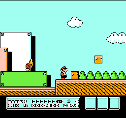 Super Mario Bros. 3 (Japan) In game screenshot